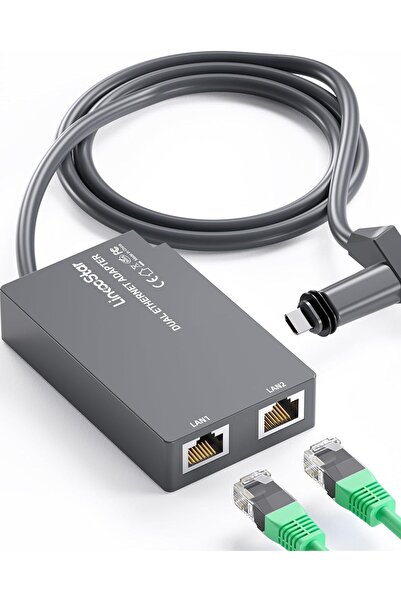 OEM Adapter Starlink Gen 2 RJ45 Ethernet 2 porty do 1Gbps stabilna sieć