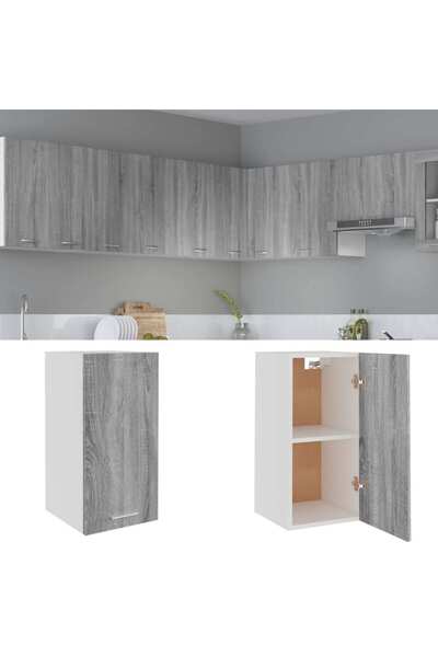 Concept Dulap suspendat, gri sonoma, 29,5x31x60 cm, lemn prelucrat