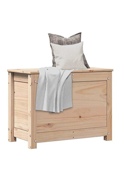 Concept Κουτί αποθήκευσης, 60x32x45,5 cm, μασίφ ξύλο πεύκου