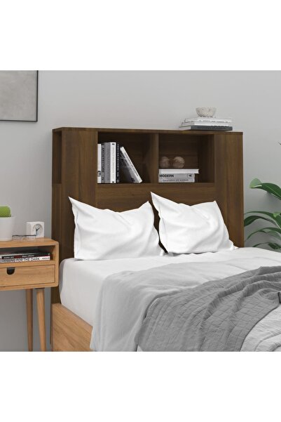 Concept Κεφαλάρι ντουλάπι, καφέ δρυς, 100x18,5x104,5 εκ.