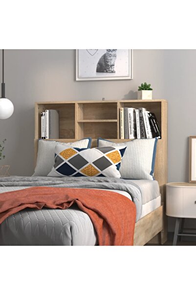 Concept Tăblie de pat cu dulap, stejar sonoma, 100x19x103,5 cm