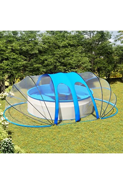 Concept Cupolă pentru piscină, 620x410x205 cm, oval