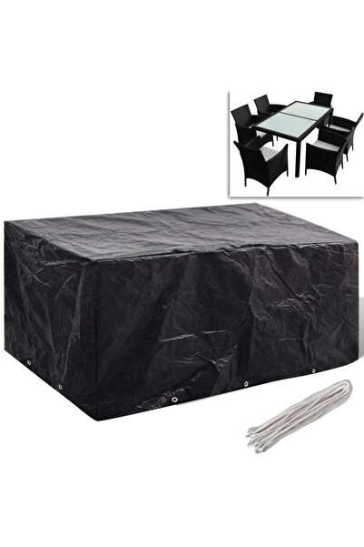 Concept Κάλυμμα επίπλων κήπου, 8 κρίκοι, 240x140x90 εκ.