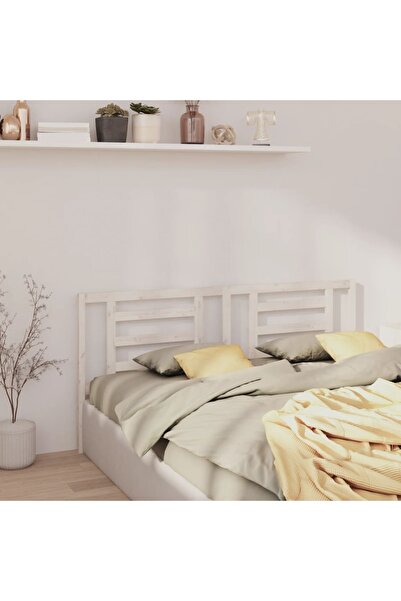 Concept Κομοδίνο, λευκό, 206x4x100 cm, μασίφ ξύλο πεύκου