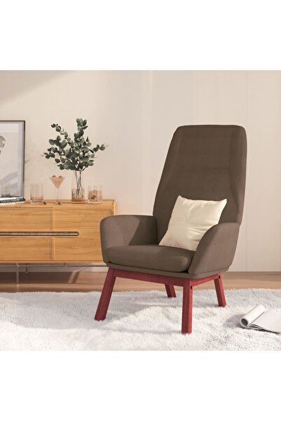 Concept Πολυθρόνα, γκρι-μπεζ, ύφασμα