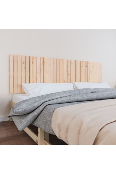 Concept Κεφαλάρι τοίχου, 204x3x60 cm, μασίφ ξύλο πεύκου