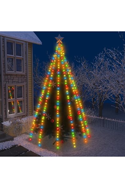 Concept Εγκατάσταση χριστουγεννιάτικου δέντρου 500 πολύχρωμα LED 500 cm για ε...