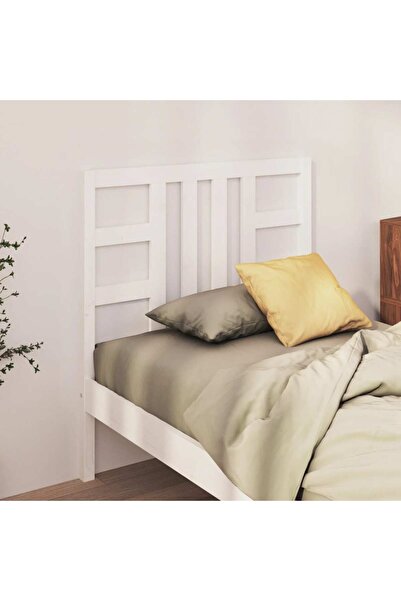 Concept Tăblie de pat, alb, 81x4x100 cm, lemn masiv de pin