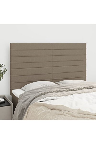 Concept Κομοδίνα, 4 τεμάχια, γκρι-μπεζ, 72x5x78/88 cm, ύφασμα