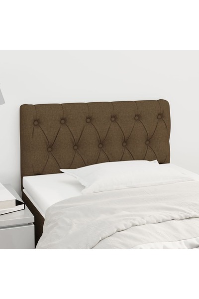 Concept Κεφαλάρι, σκούρο καφέ, 80x7x78/88 cm, ύφασμα