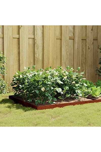 Concept Strat înălțat de grădină, 100x100x18,5 cm, oțel corten