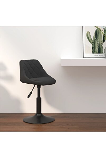 Concept Σκαμπό μπαρ, μαύρο, Βελούδο