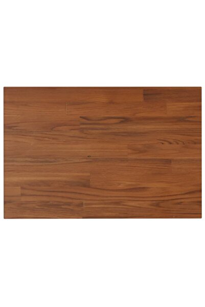 Concept Blat de baie, maro închis, 60x40x1,5 cm, lemn masiv tratat