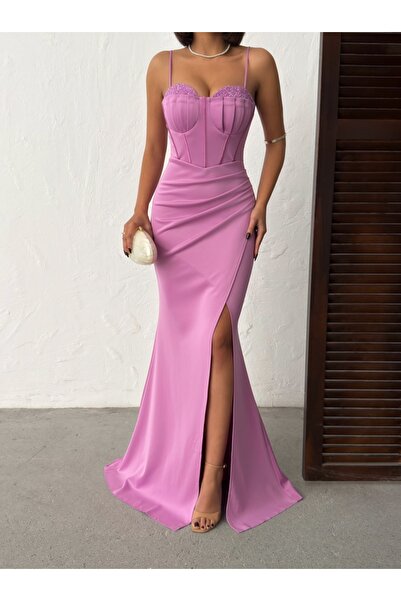 ADAMODA.RO Long elegant corset dress