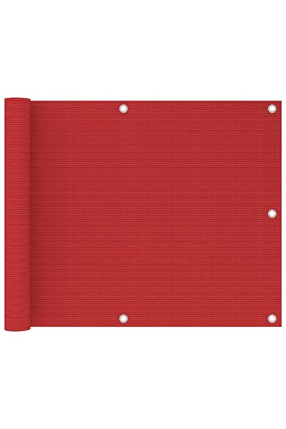 Concept Balcony screen, red, 75 x 500 cm, HDPE