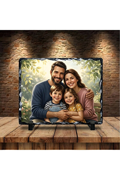 OEM Poză,Fotografie Personalizată pe Piatră Ardezie 15x20cm, Imprimare de Îna...