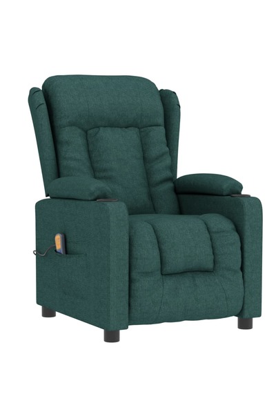 Concept Πτυσσόμενη πολυθρόνα μασάζ, σκούρο πράσινο, ύφασμα