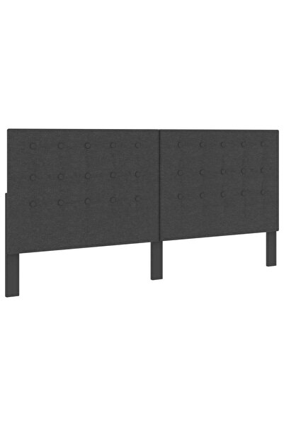 Concept Tăblie capitonată, gri închis, 200 x 200 cm, material textil