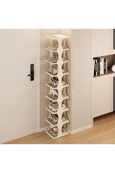 Arabest Shoe Rack, Free Standing Storage Rack, Space Saving Shoe Organizer, C...