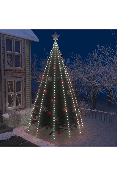 Concept Εγκατάσταση χριστουγεννιάτικου δέντρου 500 LED ψυχρό λευκό 500 cm εσω...