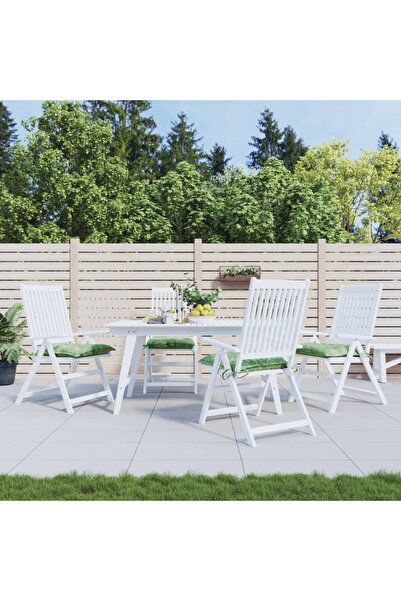 Concept Perne de scaun, 4 buc., 50x50x7 cm, textil, model frunze