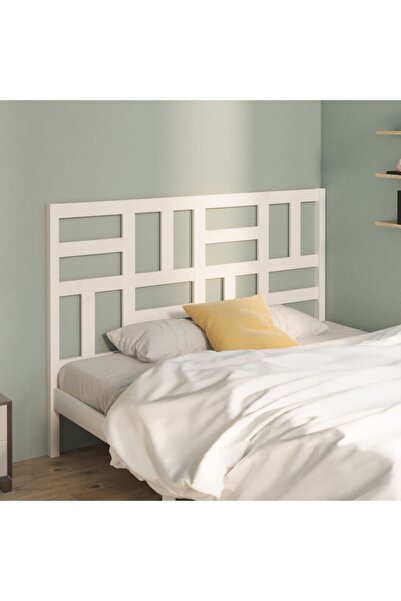 Concept Κομοδίνο, λευκό, 166x4x104 cm, μασίφ ξύλο πεύκου