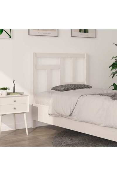 Concept Κομοδίνο, λευκό, 95,5x4x100 cm, μασίφ ξύλο πεύκου