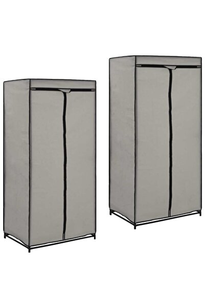 Concept Șifoniere, 2 buc., gri, 75 x 50 x 160 cm