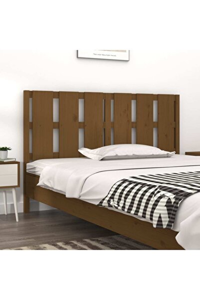 Concept Κομοδίνο, μελί καφέ, 155,5x4x100 εκ., μασίφ ξύλο πεύκου