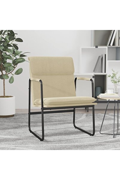 Concept Πολυθρόνα, κρεμ, 55x64x80 cm, ύφασμα