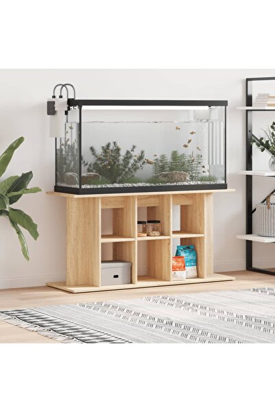 Concept Suport acvariu, stejar sonoma, 120x40x60 cm, lemn prelucrat