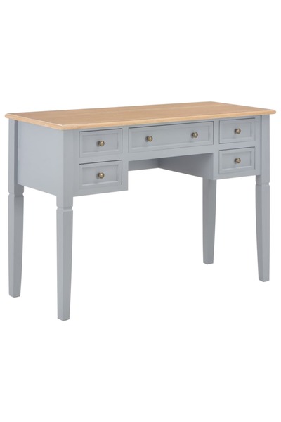 Concept Birou de scris, gri, 109,5 x 45 x 77,5 cm, lemn