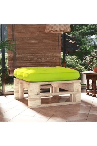 Concept Taburet din paleți de grădină, lemn de pin tratat