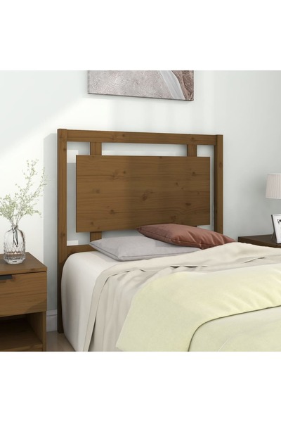 Concept Tăblie de pat, maro miere, 95,5x4x100 cm, lemn masiv de pin