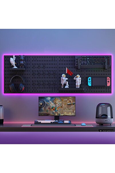 Sumkyle Pegboard Combination Kit Wall Mount Display Pegboard for Wall Organiz...