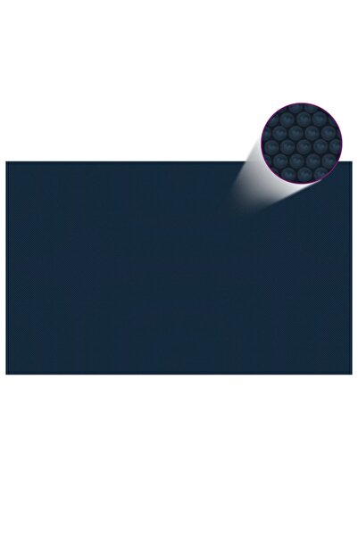 Concept Folie solară plutitoare de piscină negru/albastru 260x160 cm PE