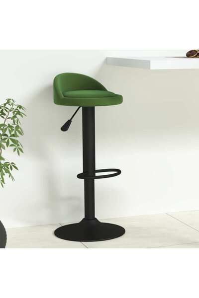 Concept Σκαμπό μπαρ, σκούρο πράσινο, Βελούδο