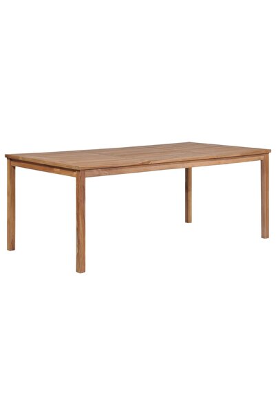 Concept Τραπέζι κήπου, 200 x 100 x 77 εκ., μασίφ ξύλο τικ