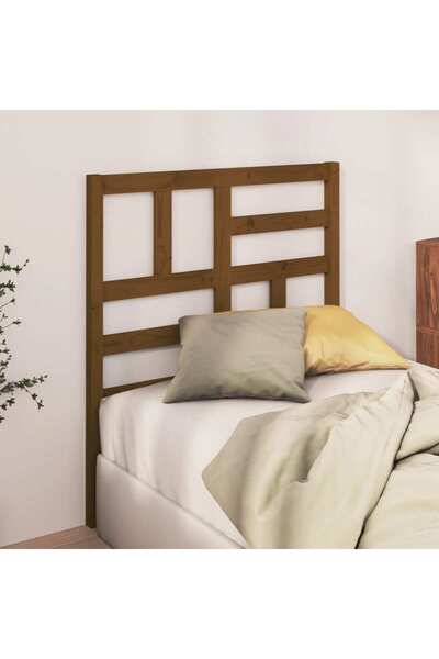 Concept Κομοδίνο, μελί καφέ, 96x4x104 cm, μασίφ ξύλο πεύκου