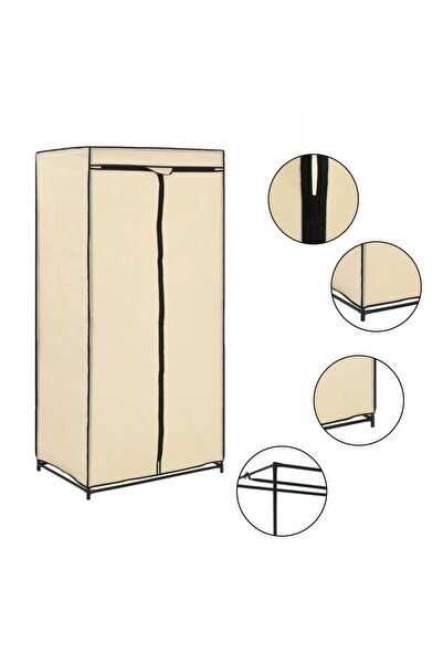 Concept Wardrobe, cream, 75 x 50 x 160 cm