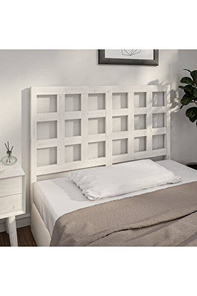 Concept Κομοδίνο, λευκό, 125,5x4x100 cm, μασίφ ξύλο πεύκου