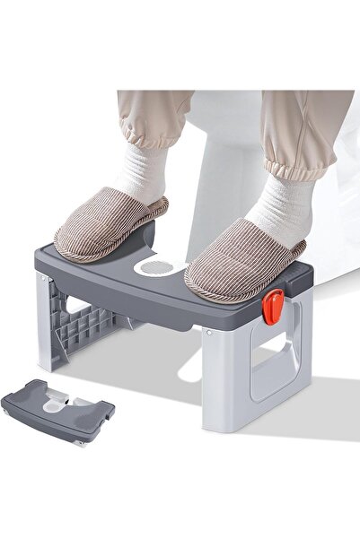 Arabest Folding Squatting Toilet Stool,Space Saving Design,Durable and Easy t...