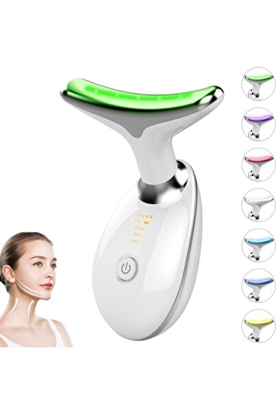 Kijarda Portable facial firming massager, anti-aging, neck and eye area lifti...
