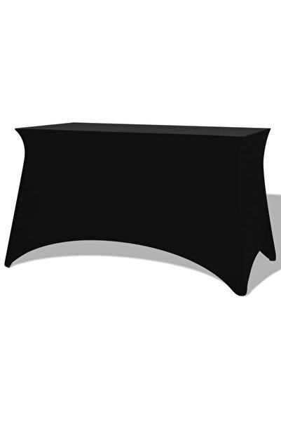 Concept Ελαστικά τραπεζομάντιλα, 120 x 60,5 x 74 cm, 2 τεμάχια, μαύρα