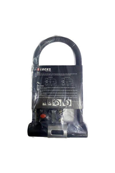 Locks A Kalite U Şeklinde Motosiklet Kilidi FS6101-A