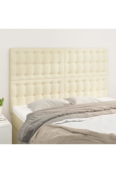 Concept Κομοδίνα, 4 τεμ., κρεμ, 72x5x78/88 cm, οικολογικό Δερμάτινο