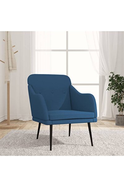 Concept Πολυθρόνα, μπλε, 63x76x80 cm, ύφασμα