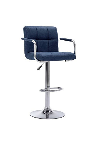 Concept Σκαμπό μπαρ, μπλε, ύφασμα