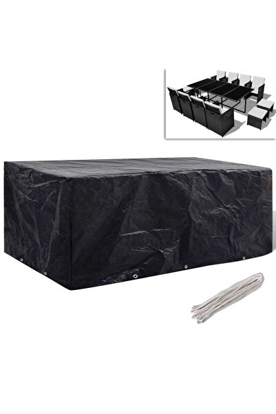 Concept Κάλυμμα επίπλων κήπου, 8 κρίκοι, 229x113x73 εκ.