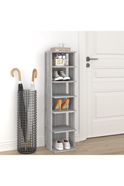 Concept Suport pantofi, stejar sonoma, 25x27x102 cm, lemn prelucrat